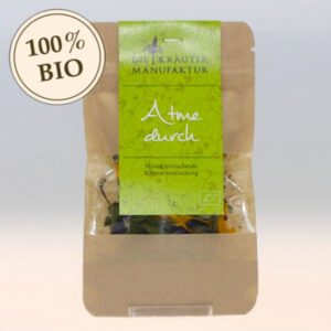 Teemischung (bio) 2g Probierpäckchen  <br><strong>,Atme durch' </strong>